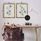 Stupell Industries Blue Botanical Herbs 2pc Floating Frame Set Design by Susan Jill